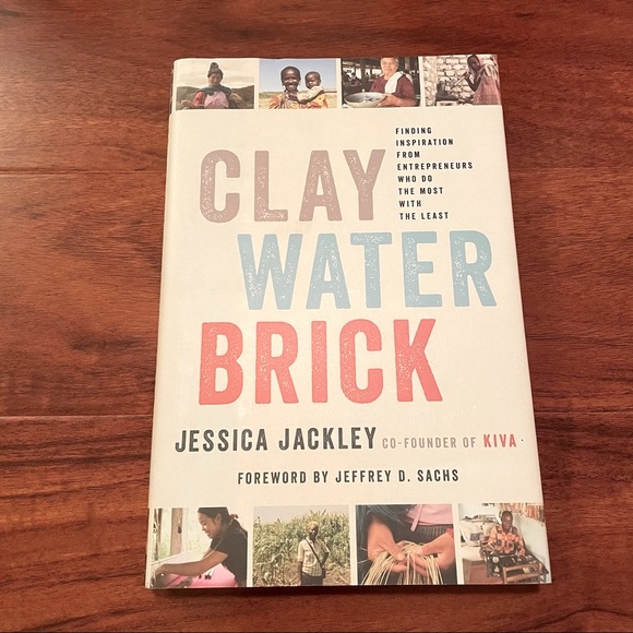 🆕 Signed Copy - Clay Brick Water by Jessica Jackley - Picture 1 of 4